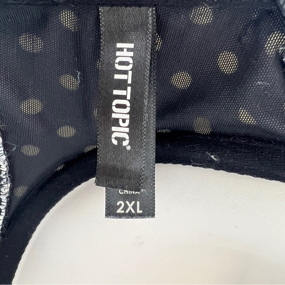 HOT TOPIC Polka Dots & Insects Swim bikini TOP - Picture 7 of 8